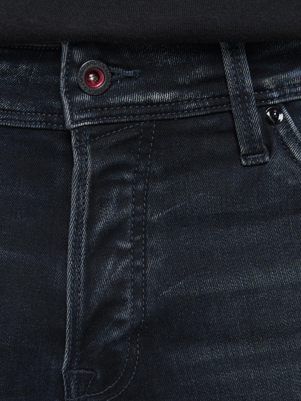 Jack & Jones Tmavomodré slim fit džínsy Jack & Jones Glenn