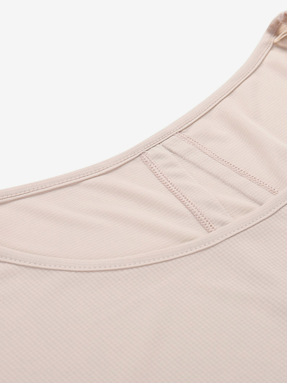 ALPINE PRO Dámsky rýchloschnúci top ALPINE PRO BREATHA béžová