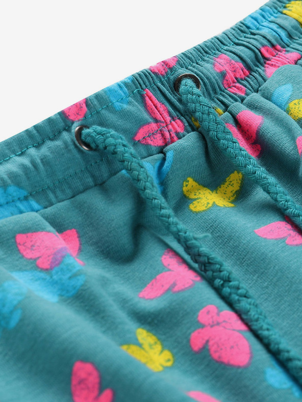 ALPINE PRO Detská sukňa ALPINE PRO ZIRIDO zelená