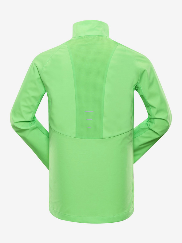 ALPINE PRO Pánska softshellová bunda s membránou ALPINE PRO MULT zelená