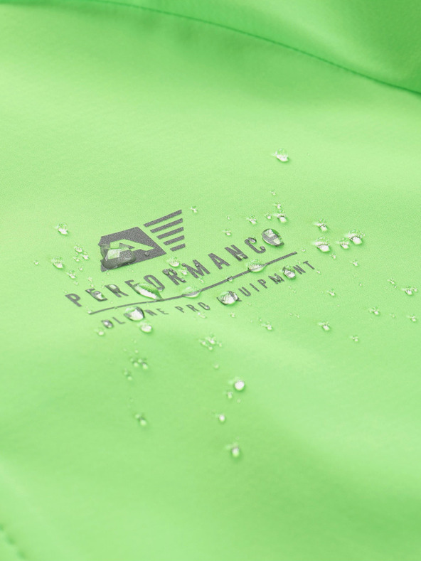 ALPINE PRO Pánska softshellová bunda s membránou ALPINE PRO MULT zelená