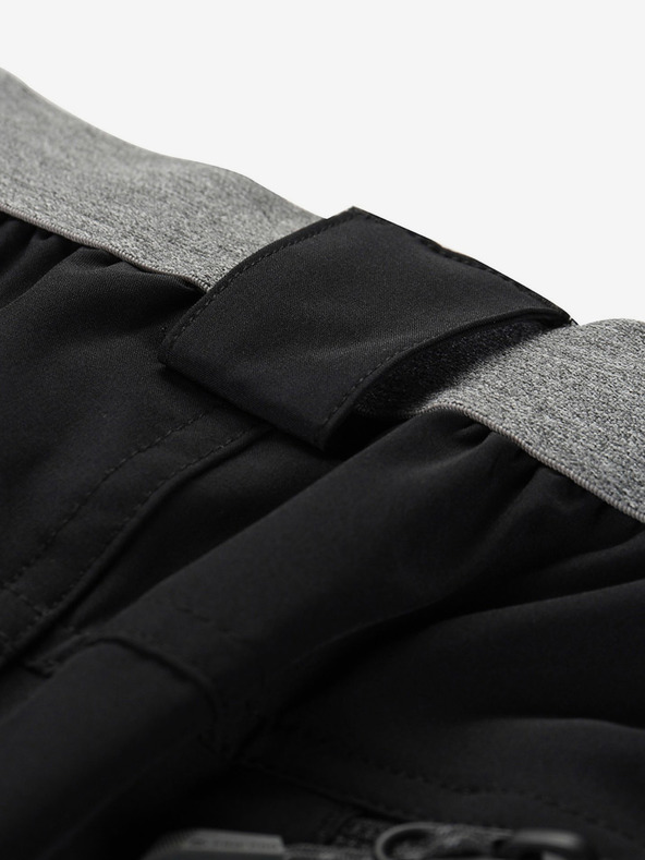 ALPINE PRO Pánske outdoorové šortky ALPINE PRO ZAMB čierna