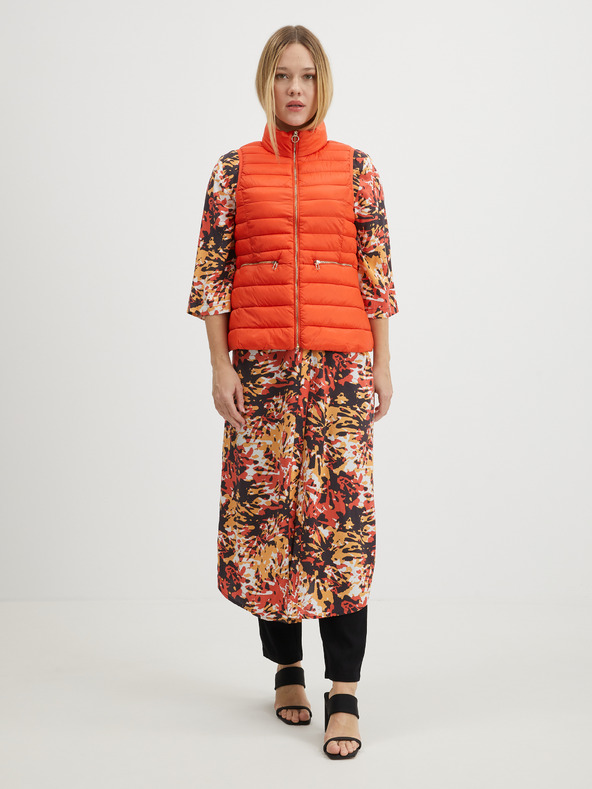 ONLY ONLY Madeline červená prešívaná vesta