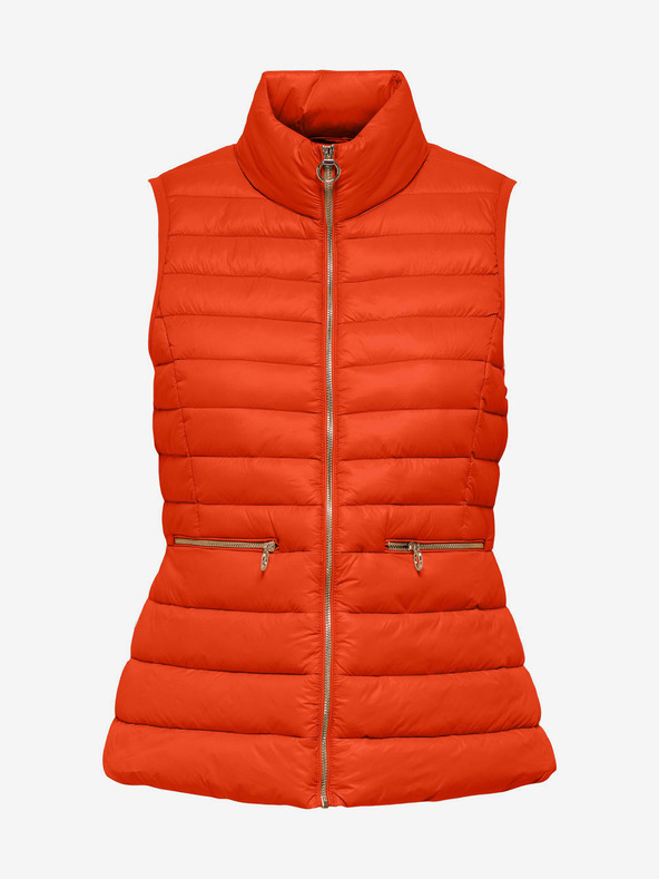 ONLY ONLY Madeline červená prešívaná vesta