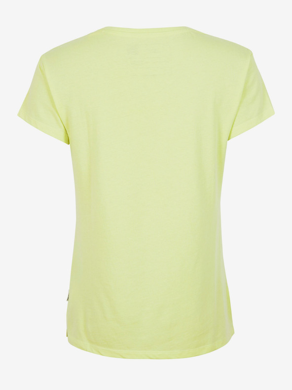 O'Neill Žlté dámske základné tričko O'Neill ESSENTIALS T-SHIRT