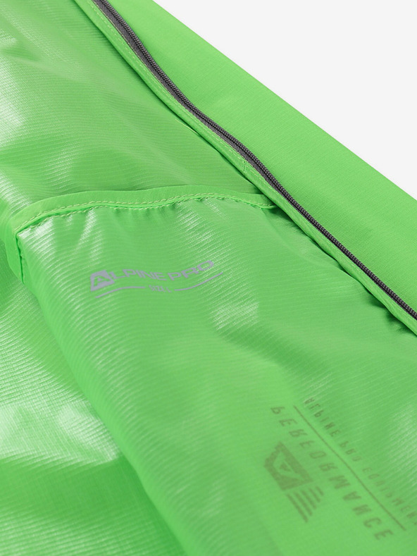 ALPINE PRO Svetlozelená pánska bunda s impregnáciou ALPINE PRO Spin