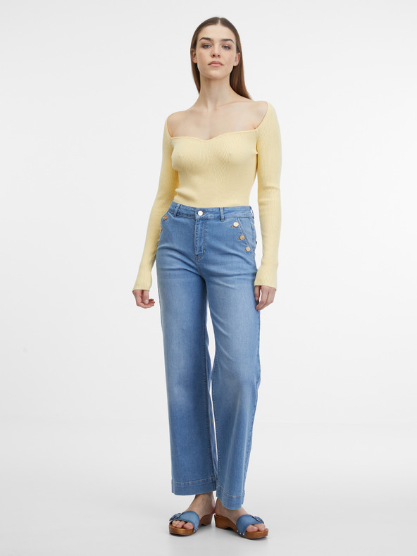 Orsay Žltý dámsky sveter ORSAY