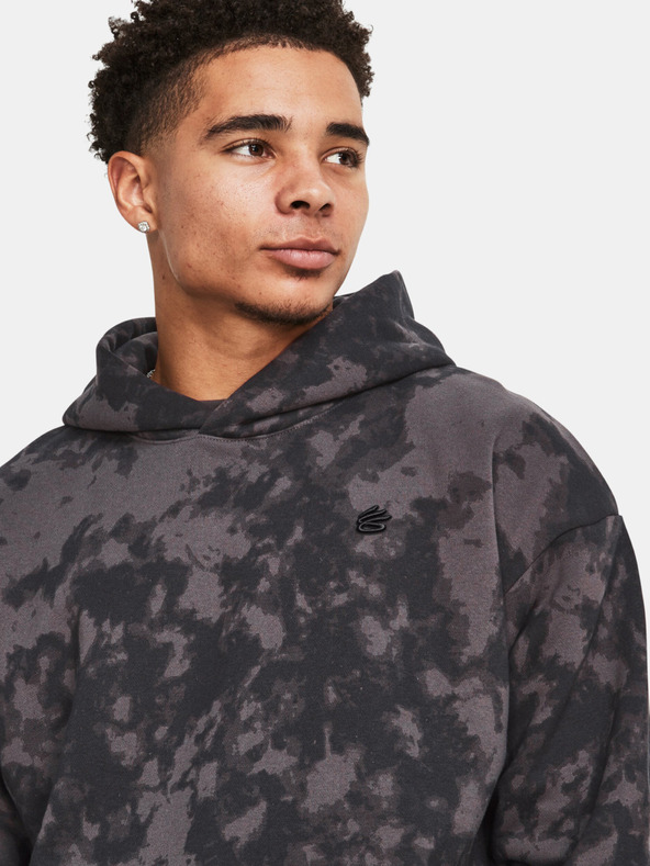 Under Armour Pánska mikina Under Armour Curry Acid Wash Hoodie