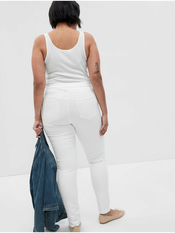 GAP Džínsy skinny Mid Rise True GAP