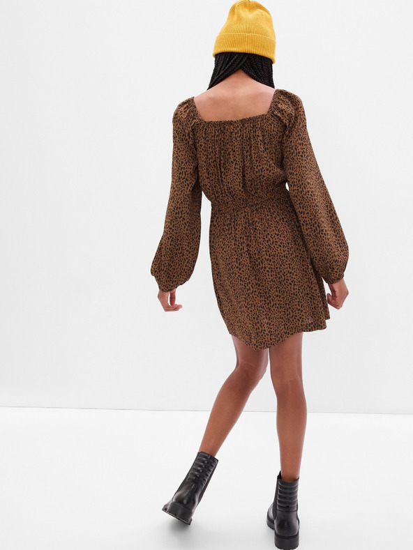 GAP Detské šaty s riasením GAP