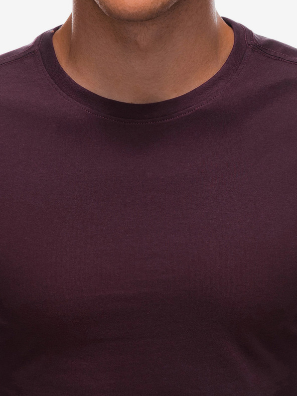 Edoti Vínová pánska základná mikina Edoti