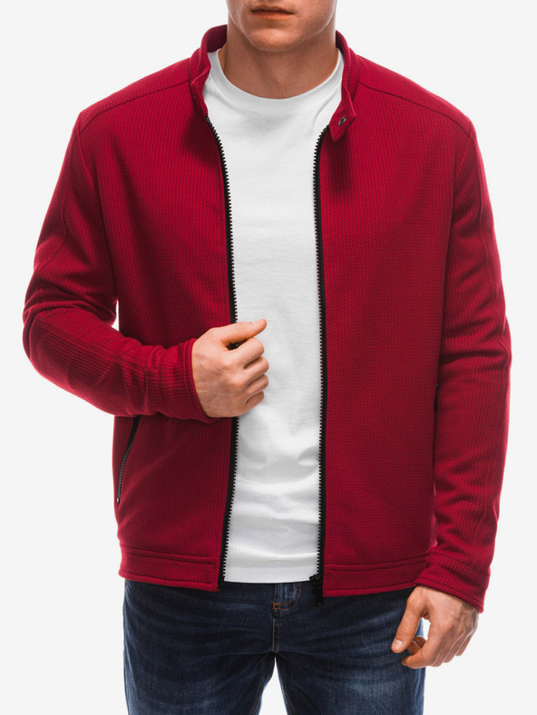 Edoti Červená pánska ľahká bunda Edoti