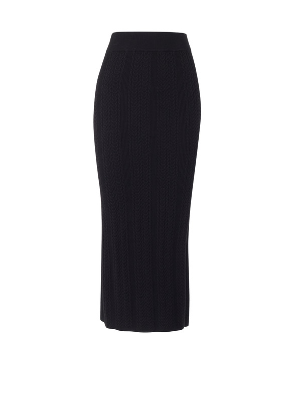 Orsay Čierna dámska sukňa ORSAY