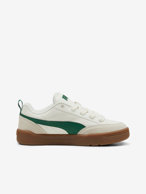 Puma Zeleno-krémové pánske tenisky so semišovými detailmi Puma Park Lifestyle OG