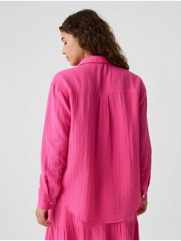 GAP Mušelínová košeľa oversize GAP