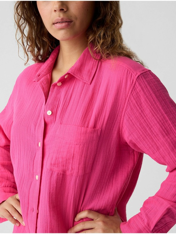 GAP Mušelínová košeľa oversize GAP