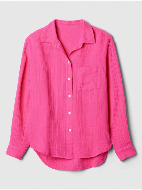 GAP Mušelínová košeľa oversize GAP