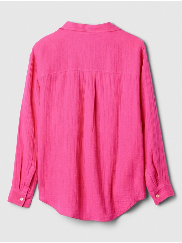 GAP Mušelínová košeľa oversize GAP