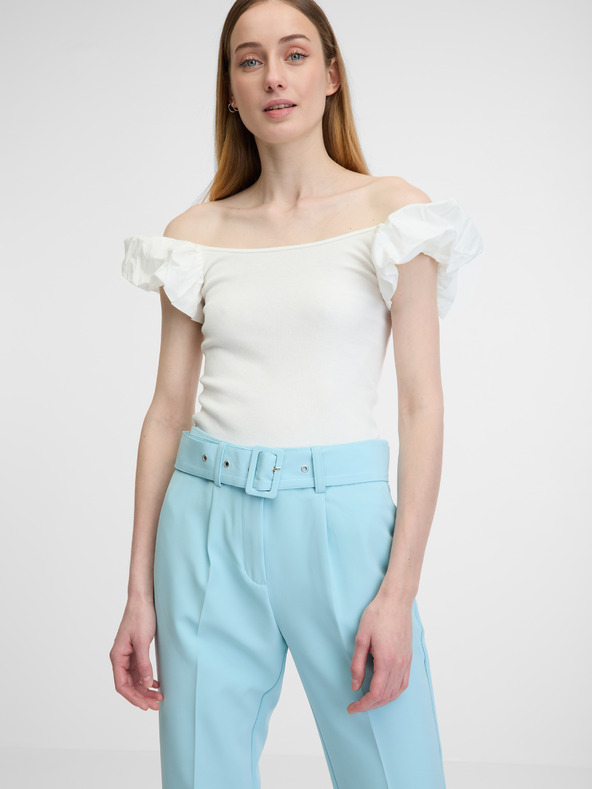 Orsay Svetlomodré dámske nohavice ORSAY