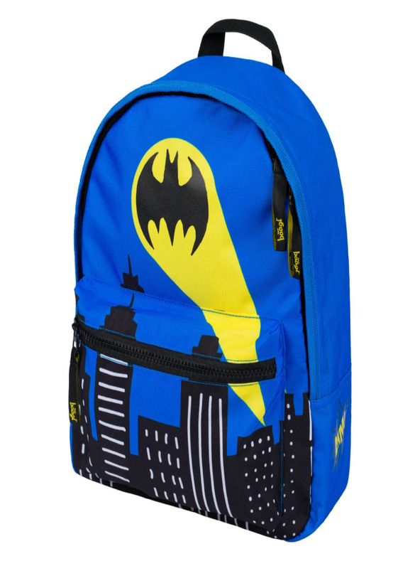 BAAGL  Modrý predškolský batoh aagl Batman