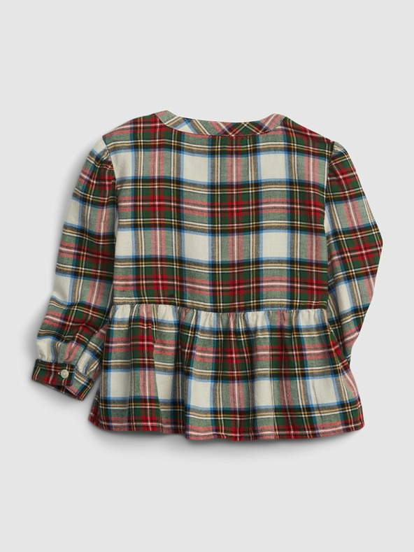GAP Baby košeľový top peplum GAP