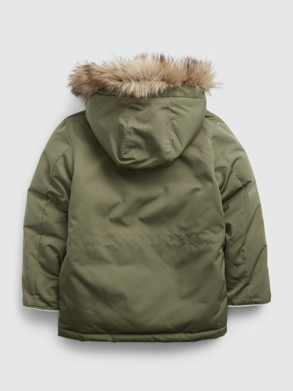 GAP Khaki chlapčenská zimná parka GAP
