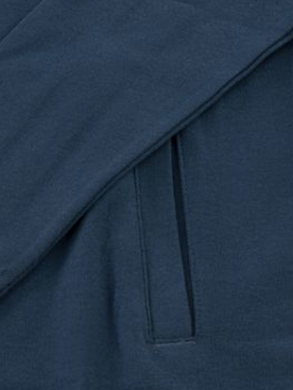 ALPINE PRO Tmavomodrá dámska mikina na zips s kapucňou ALPINE PRO DEGREVA