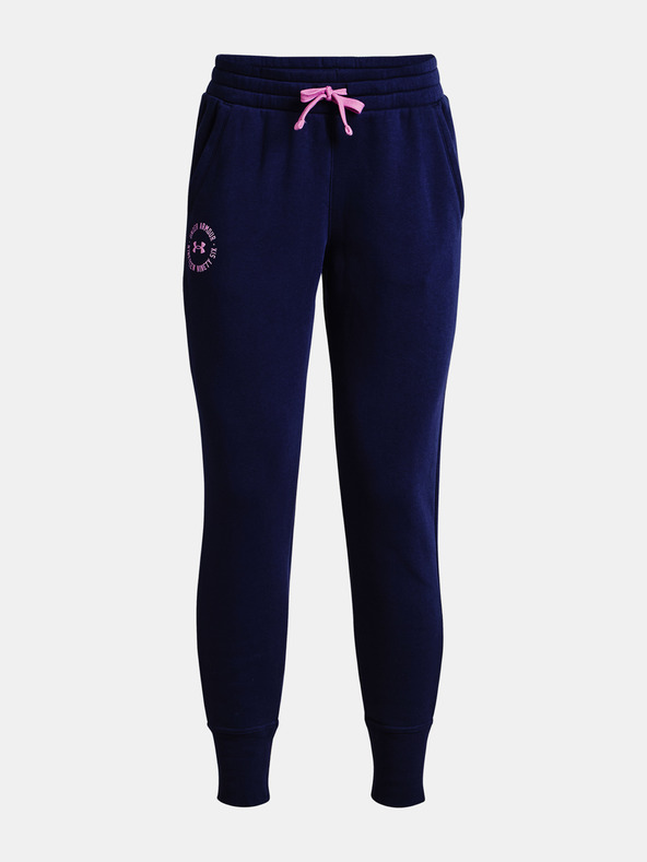 Under Armour Dámske teplaky Under Armour Rival Fleece Crest Joggers