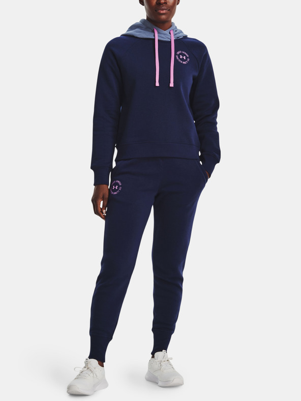 Under Armour Dámske teplaky Under Armour Rival Fleece Crest Joggers