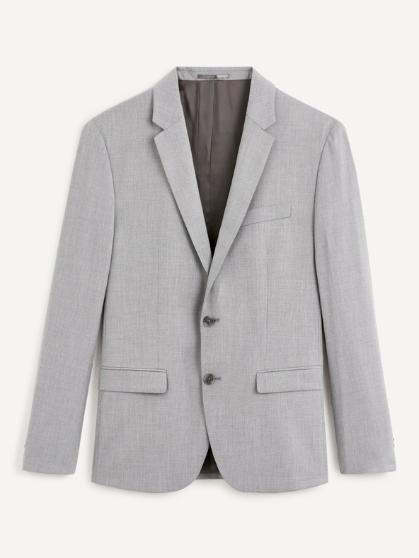 Celio Šedé pánske sako Celio Dumikro