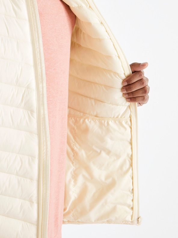 Celio Krémová pánska prešívaná vesta Celio Dulock