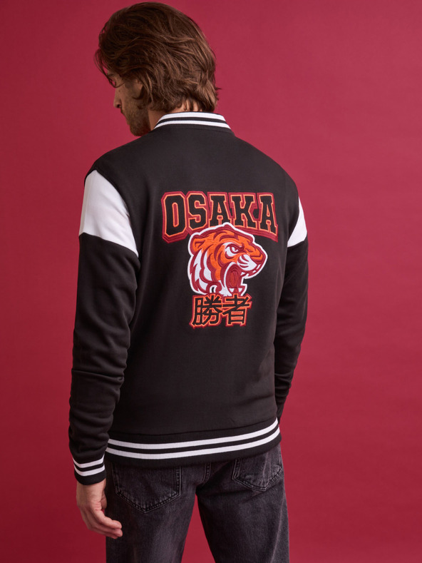 Celio Čierna pánska bunda Celio Festrange