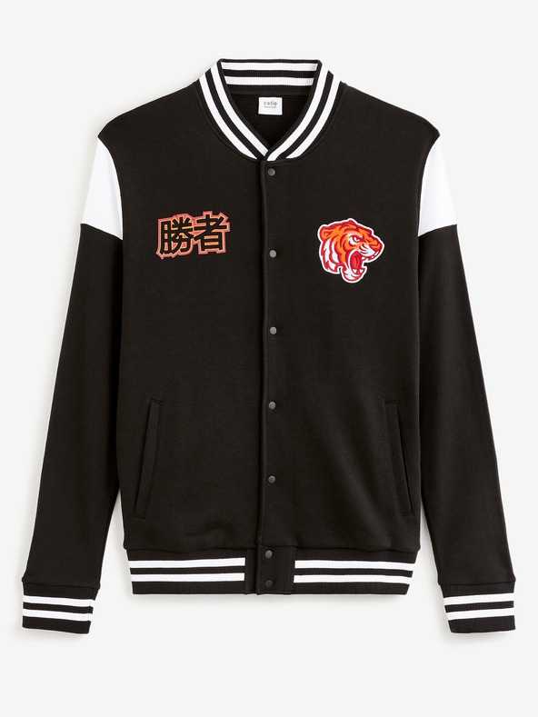 Celio Čierna pánska bunda Celio Festrange