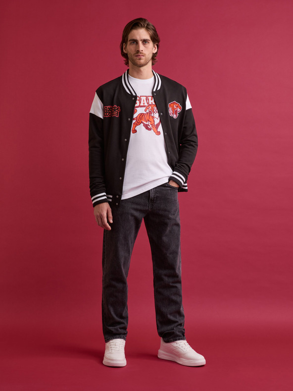 Celio Čierna pánska bunda Celio Festrange