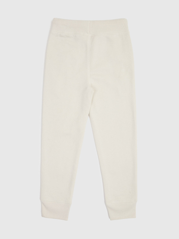 GAP Detské tepláky fleece s logom GAP