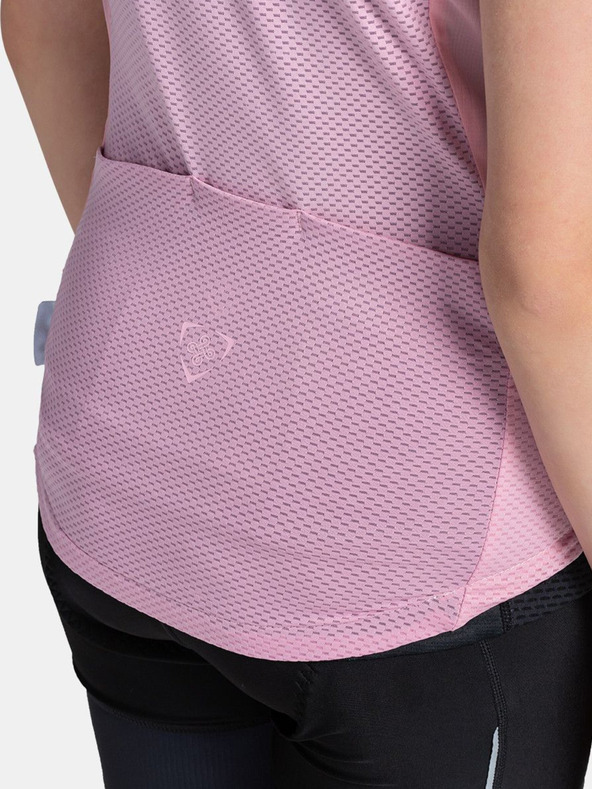 Kilpi Svetloružová dámska ľahká športová vesta Kilpi Flow