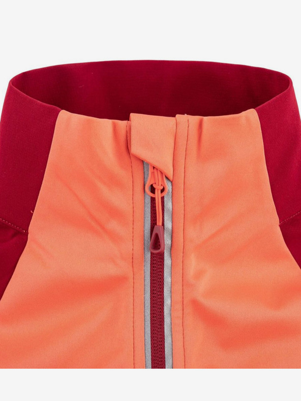 Kilpi Červená a koralová dámska športová bunda Kilpi Nordim-W