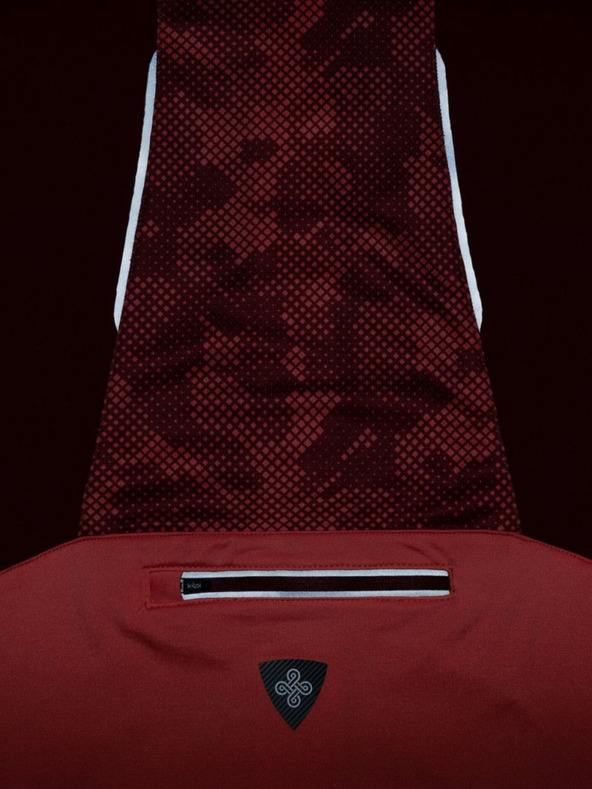 Kilpi Červená a koralová dámska športová bunda Kilpi Nordim-W