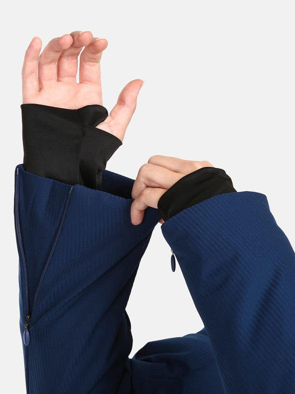 Kilpi Tmavomodrá dámska zateplená lyžiarska bunda Kilpi Emilin-W