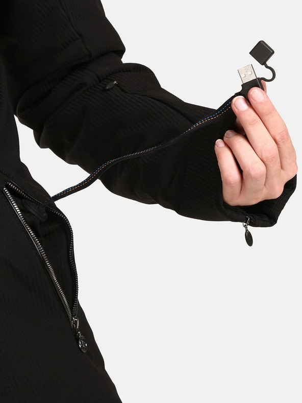 Kilpi Tmavomodrá dámska zateplená lyžiarska bunda Kilpi Emilin-W