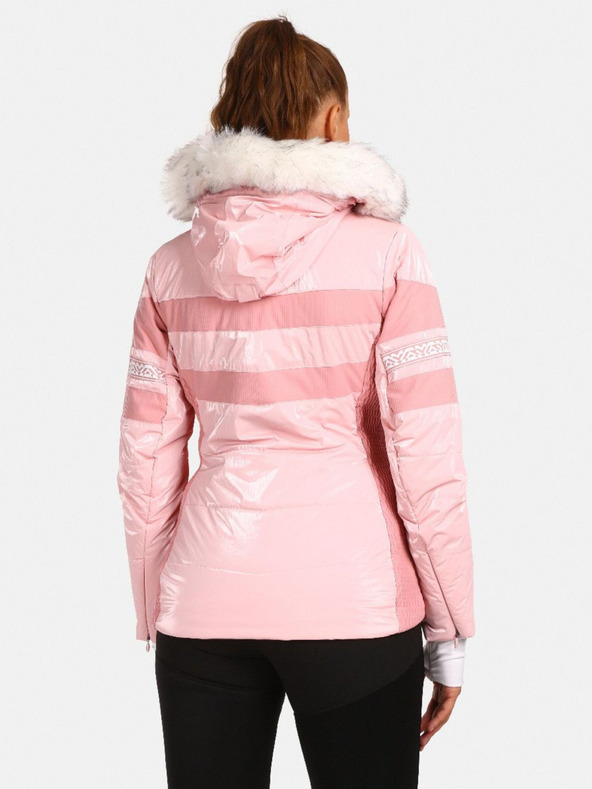 Kilpi Svetloružová dámska lyžiarska bunda Kilpi Dalila