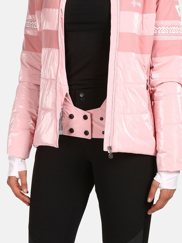 Kilpi Svetloružová dámska lyžiarska bunda Kilpi Dalila