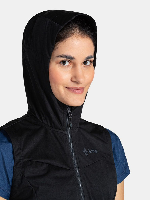 Kilpi Čierna dámska softshellová vesta Kilpi Monilea