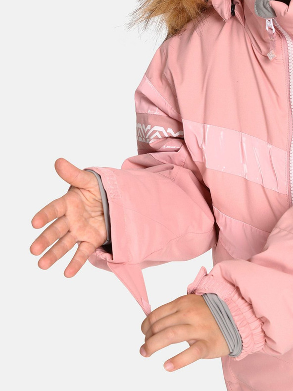 Kilpi Svetloružová dievčenská lyžiarska bunda Kilpi Dalila