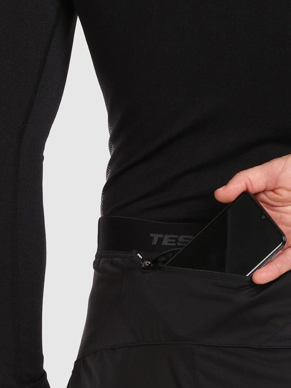 Kilpi Čierne pánske softshellové šortky Kilpi Aldine