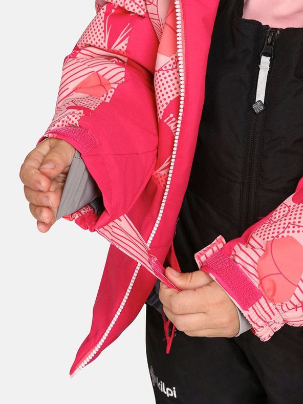 Kilpi Tmavoružová dievčenská lyžiarska bunda Kilpi Samara-JG