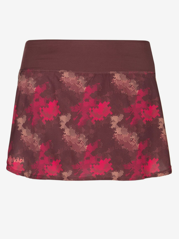 Kilpi Dámska vínovo červená bežecká sukňa Kilpi Titicaca-W