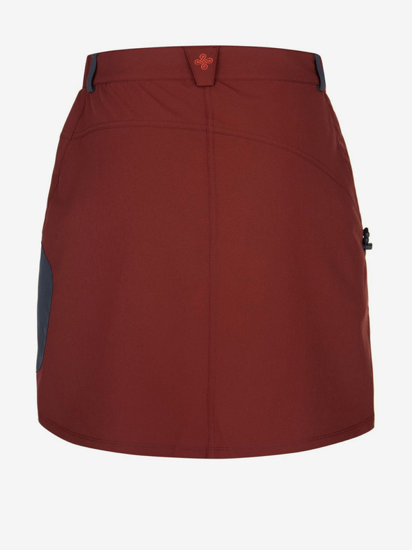 Kilpi Červená dámska outdoorová sukňa Kilpi Ana