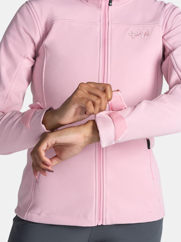 Kilpi Ružová dámska softshellová bunda Kilpi Rawia