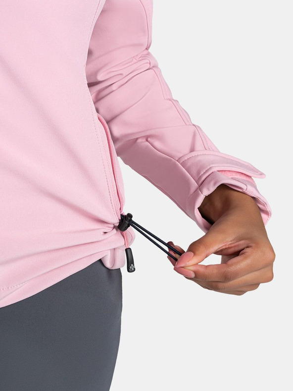 Kilpi Ružová dámska softshellová bunda Kilpi Rawia